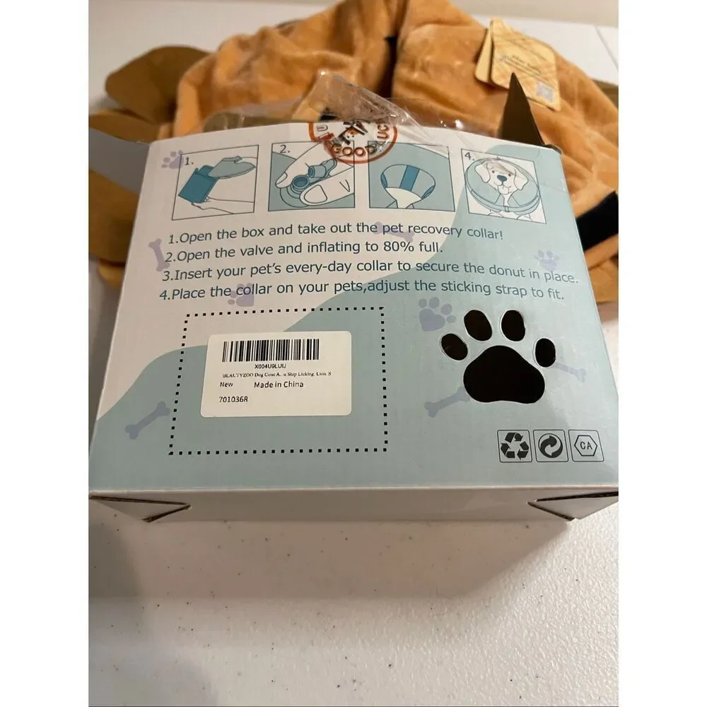 Small dog cone  inflatable lion New